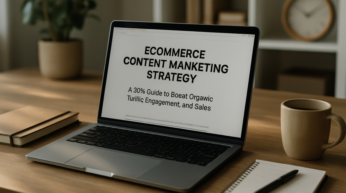 Ecommerce Content Marketing Strategy: A 2024 Guide to Boost Organic Traffic, Engagement, and Sales