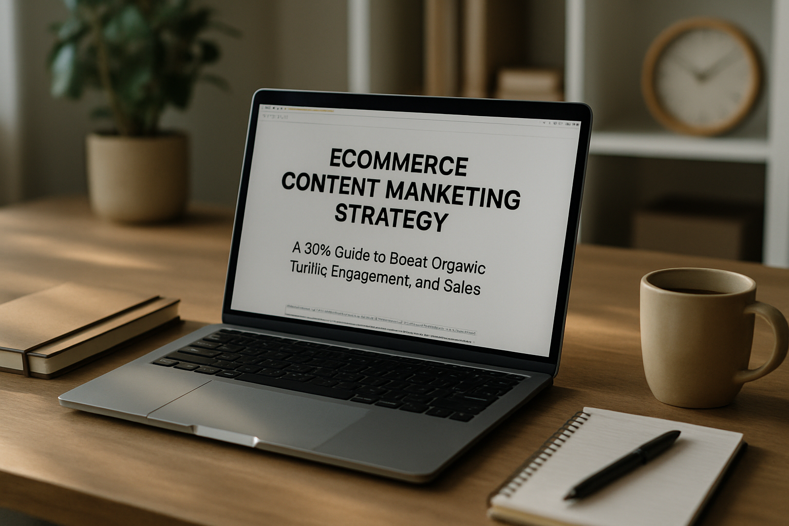 Ecommerce Content Marketing Strategy: A 2024 Guide to Boost Organic Traffic, Engagement, and Sales