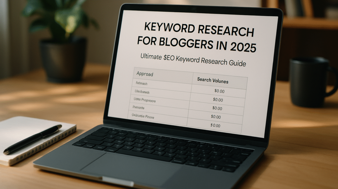 Keyword Research for Bloggers in 2025: Ultimate SEO Keyword Research Guide