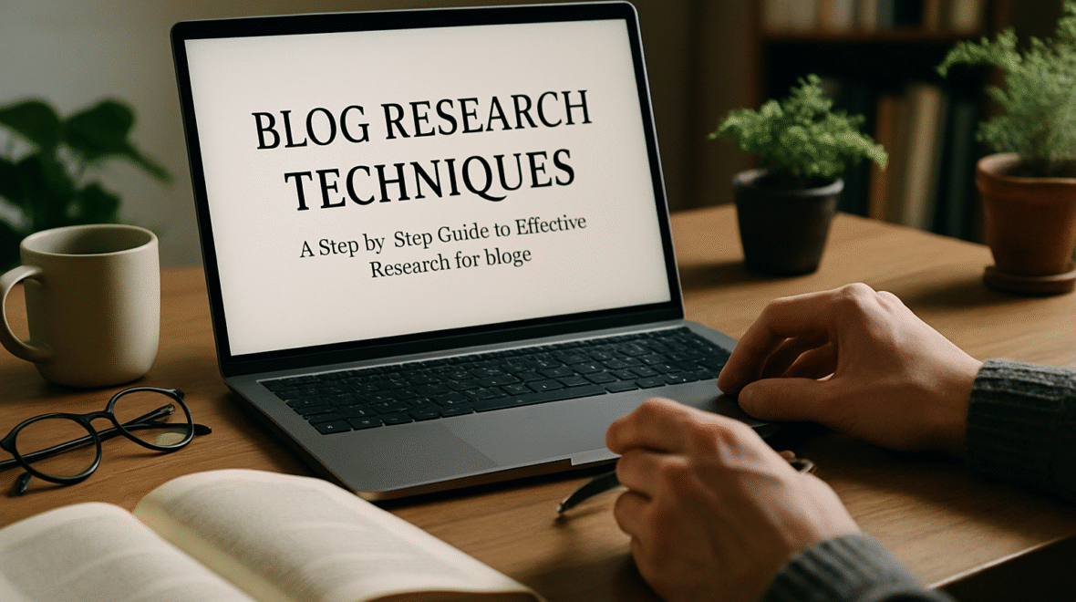 Blog Research Techniques: A Step-by-Step Guide to Effective Research for Blogs